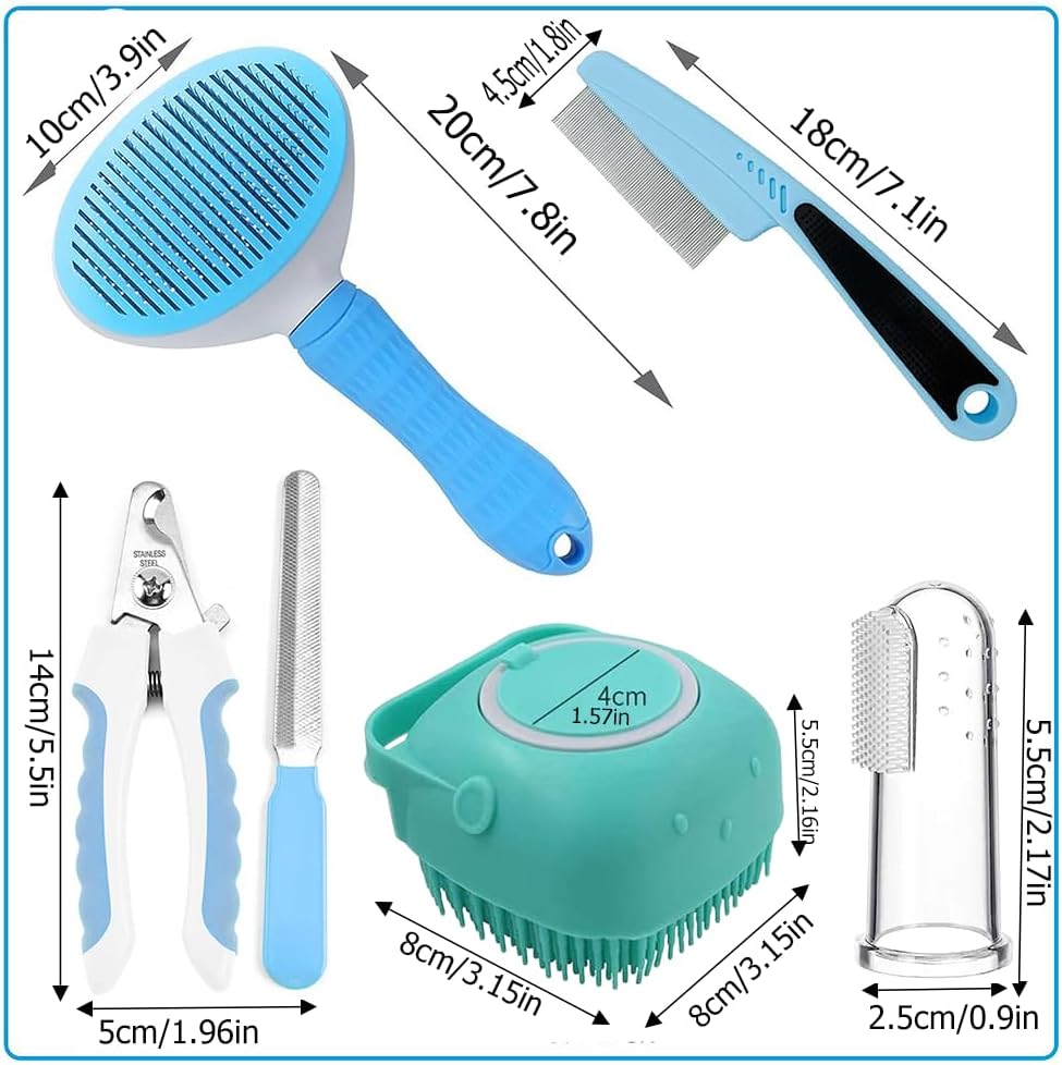 7pcs Pet Grooming Kit